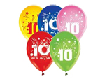 Набор шаров "цифра 10" (5 штук) Набор шаров "цифра 10" (5 штук)